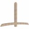 Ekena Millwork Bellingham Smooth Timber Gable Bracket, Douglas Fir, 108"W x 63"H x 5 1/2"D x 5 1/2"F, 14/12 Pitch GBW108X63X0606BEL00SDF - alternate 2